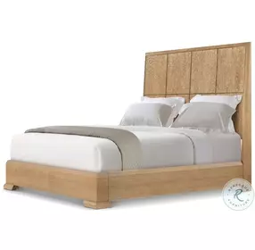 Essence Blonde King Low Profile Panel Bed