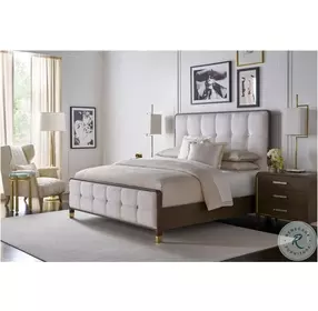Judith Leiber Mink Upholstered Panel Bedroom Set