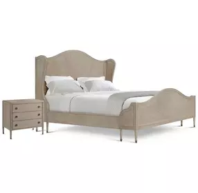 Willow Creek Riverwash Oak Linden Grove Panel Bedroom Set