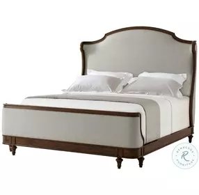 The Madeleine Avesta And Draper Performance Fabric California King Upholstered Panel Bed
