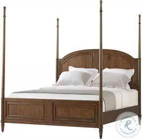 The Vale Avesta Distressed California King Poster Bed