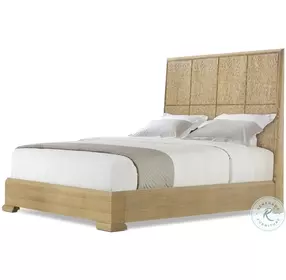 Essence Blonde California King Low Profile Panel Bed