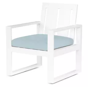 Newport Canvas Skyline Upholstered Outdoor Dining Chair