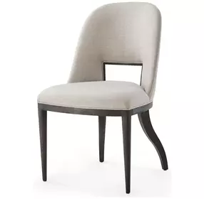TA Studio Gray Performance Fabric Upholstered Side Chair