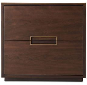 TA Studio Almond 2 Drawer Nightstand