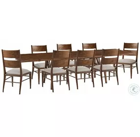 Nova Dusk 120" Extendable Rectangular Dining Room Set