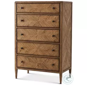 Nova Dawn 5 Drawer Tall Chest