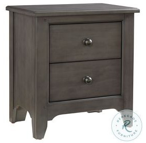 Taylor Dusk 2 Drawer Nightstand