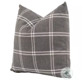 The Basic LiveSmart Walden Smoke 22" Pillow Set of 2