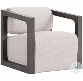 Leilani Beige Performance Fabric Outdoor Swivel Chair