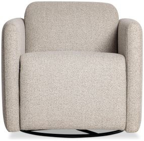 Livvy Beige Power Motion Swivel Chair
