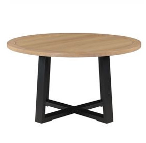 Magnolia Black 54" Round Dining Table