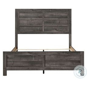 1457 Rustic Grey King Bed