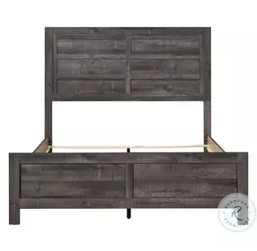 1457 Rustic Grey King Bed