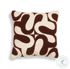 Bonney Chocolate Brown Boucle Accent Cushion