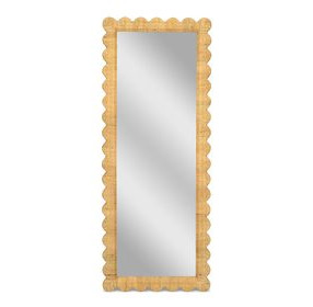 Bama Natural Rectangular Wall Mirror