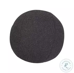 Boba Black Boucle 9" Pillow