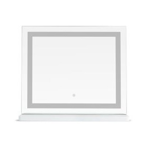 Lola Transparent 25" Rectangular Vanity Mirror with LED Panel