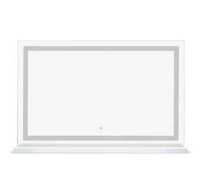 Lola Transparents 41" Rectangular Vanity Mirror with LED Panel