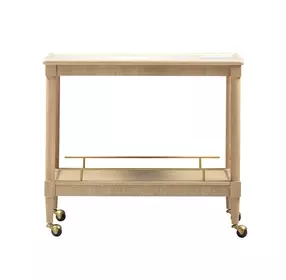 Slosh Natural Ash Bar Cart