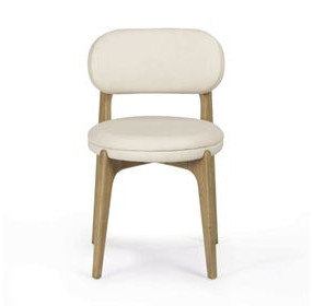 Carnation Cream Upholstered Dining Chair