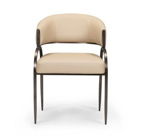 Tatum Taupe Upholstered Dining Chair