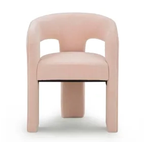 Malone Blush Performance Fabric Upholstered Dining Chair