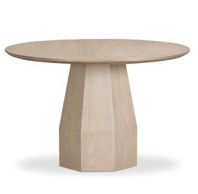Brocha Natural Driftwood 48" Round Dining Table