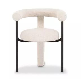 Synn Cream Performance Fabric Upholstered Dining Chair