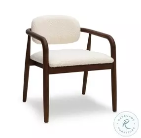 Betsy Cream Performance Boucle Dining Chair