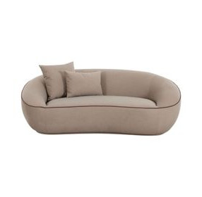 Jenny Taupe Performance Fabric 78" Loveseat