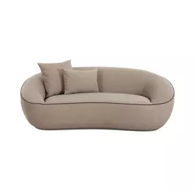 Jenny Taupe Performance Fabric 78" Loveseat