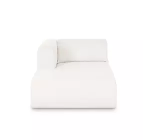 Tarra Cream Performance Fabric 71" LAF Modular Chaise