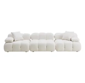 Calliope Cream Modular 118" Sofa