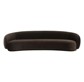 Kendall Brown 120" Sofa