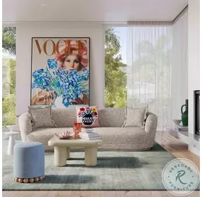 Marion Two Tone Textured Boucle Sectional