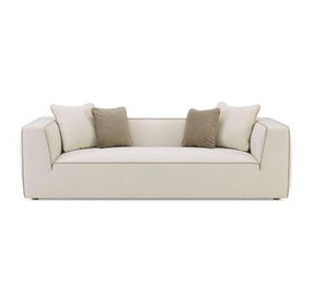 Tristine Cream 96" Sofa