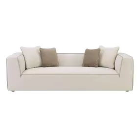 Tristine Cream 96" Sofa