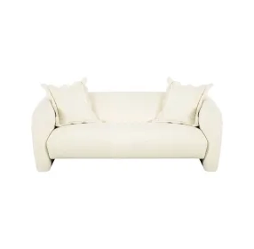 Lou Cream Performance Fabric 72" Sofa