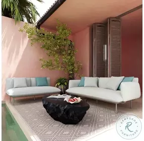 Katti Light Grey Outdoor Conversation Set