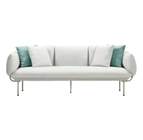 Katti Light Grey Outdoor 85" Sofa