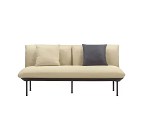 Katti Beige Outdoor 66" Loveseat