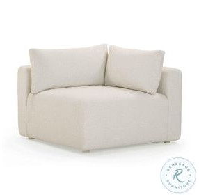 Hangover Cream Modular Outdoor Corner Chair