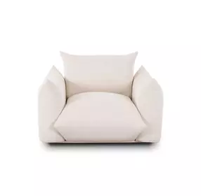 Saint Tropez Cream Performance Boucle Outdoor Arm Chair