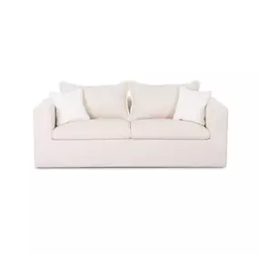 Salty Cream Performance Boucle Outdoor 85" Sofa