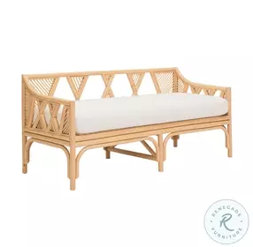 Jayla Natural Rattan Bench