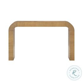 Hump Natural Rectangular Console Table