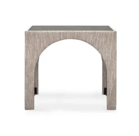 Tomlin Beige 35" Square Game Table