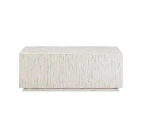 Earl Cream Rectangular Coffee Table