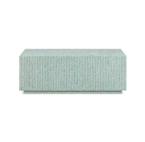 Earl Light Blue Rectangular Coffee Table